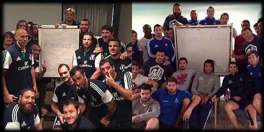 #SamoaUnited Italy France